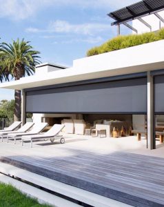 Straight Drop Shade Awnings