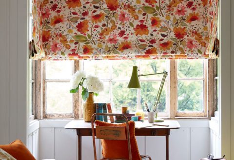 Roman Blind Floral